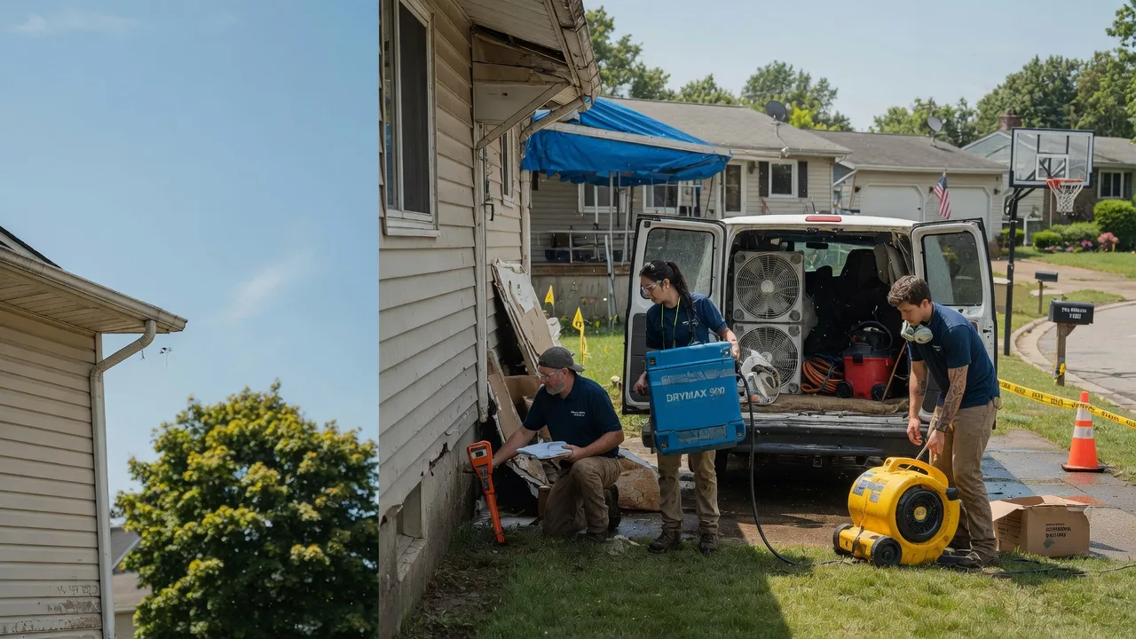 Ceiling Leak Cleanup in Ladoga, IN near me
